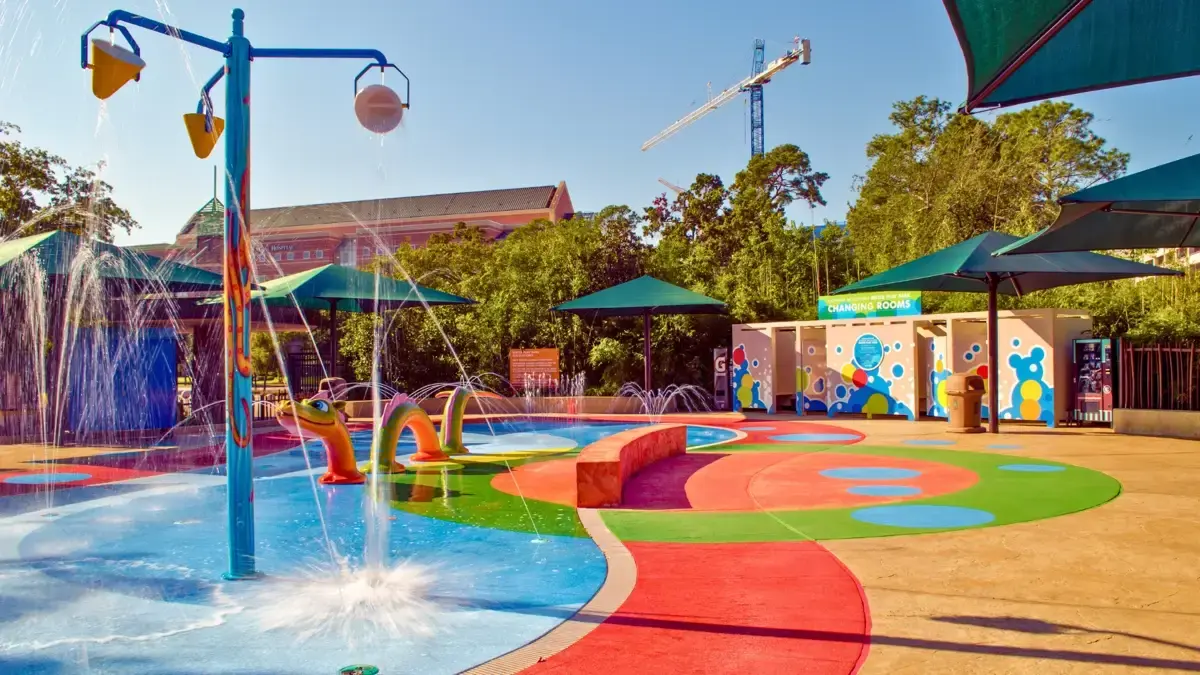 Houston Zoo Water Play Park